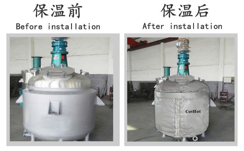 工業(yè)罐體保溫套廠(chǎng)家 支持異形定制 耐酸堿耐腐蝕 反復(fù)拆卸