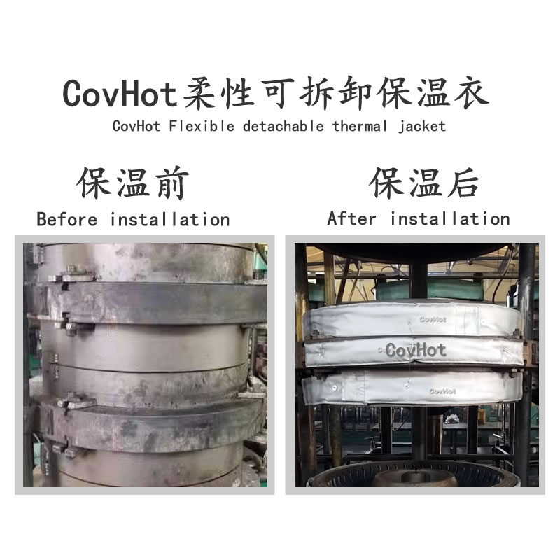 硫化機(jī)節(jié)能保溫衣 輪胎廠適用 硫化模具保溫 尺寸定制